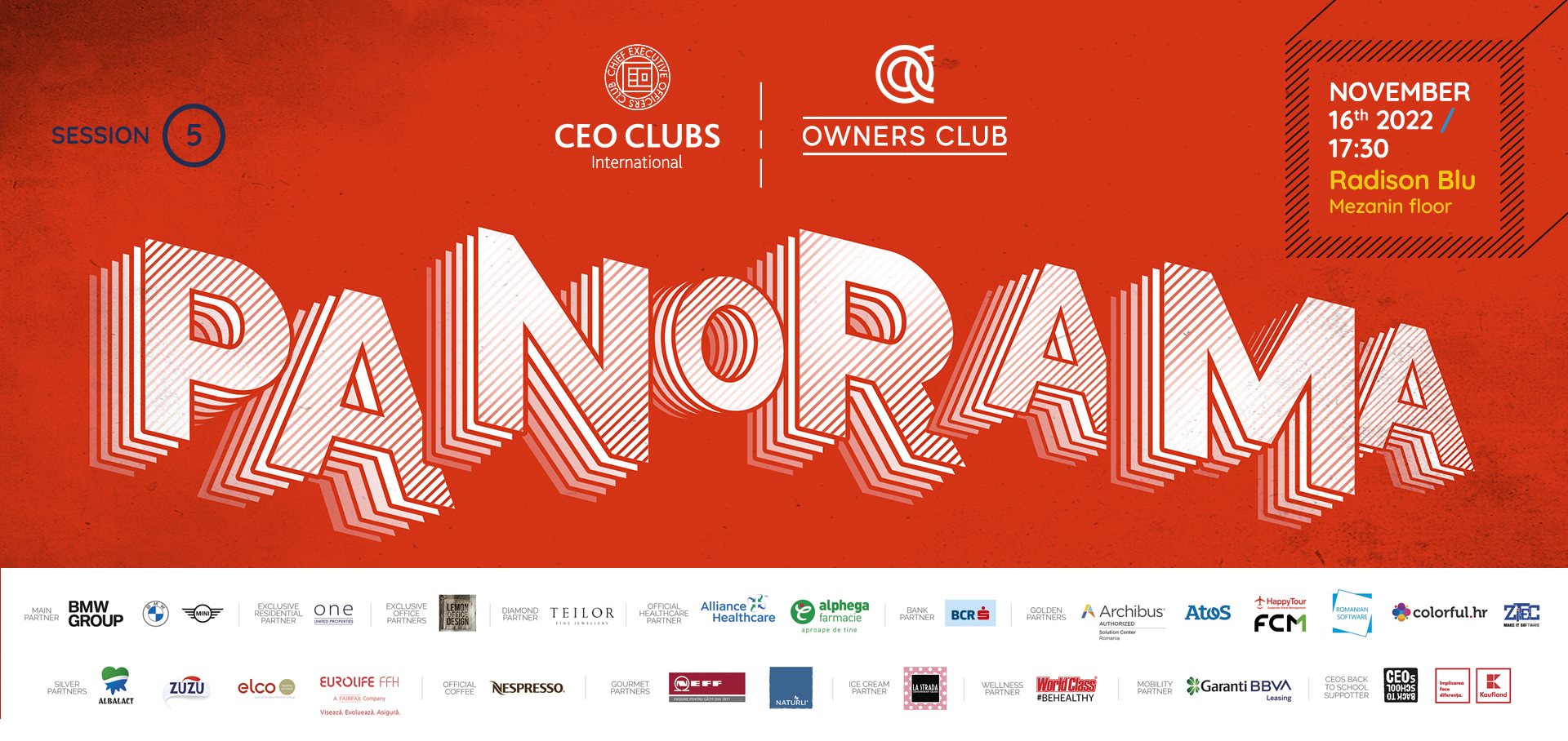 5th CEO Clubs & Owners Club Panorama 